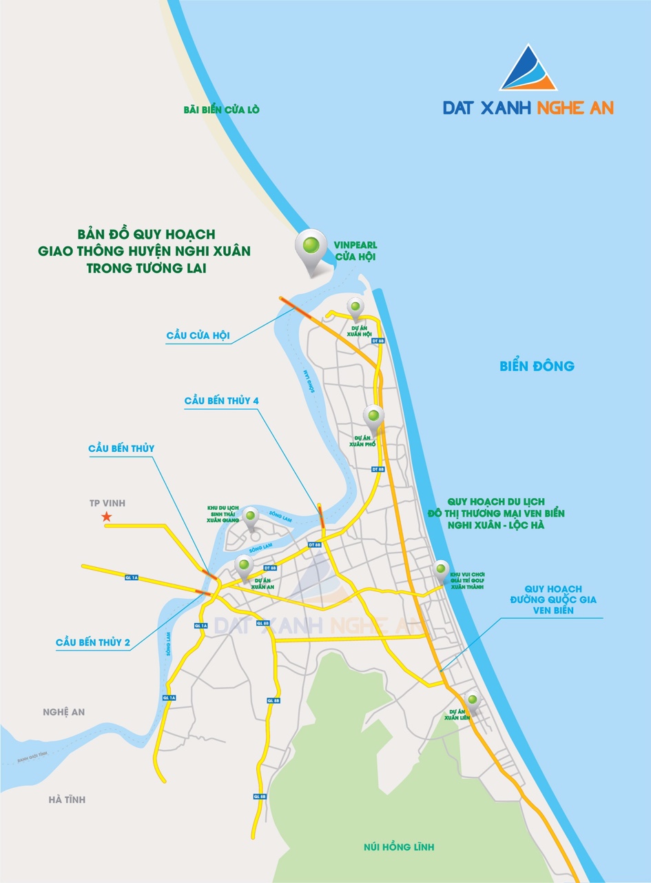 Quy hoạch giao thông huyện Nghi Xuân